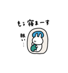 会話の最後に便利＊うさぎだけ。（個別スタンプ：36）