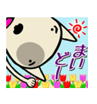 愛しのブルテリア6N 大阪（個別スタンプ：3）