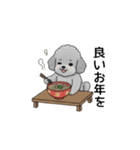 年間イベントのトイプードル（個別スタンプ：38）