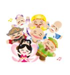 ぴかぴか七福神☆あけおめスタンプ（再販）（個別スタンプ：40）