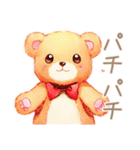 やさしいくまの穏やかなお祝い（個別スタンプ：26）