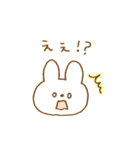 体調不良と励ましのウサギスタンプ。（個別スタンプ：6）