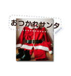 書き込める♥クリスマス・年末年始フレーム（個別スタンプ：20）