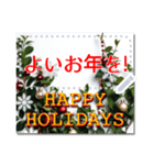書き込める♥クリスマス・年末年始フレーム（個別スタンプ：23）