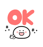 もちまる♡毎日つかえるゆる文字♡冬（個別スタンプ：2）