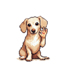 無言で伝えるチワックス クリーム（個別スタンプ：4）