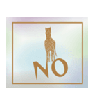 シルエット午年（個別スタンプ：15）