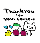 (nenerin日常スタンプ527英語気遣い)（個別スタンプ：15）