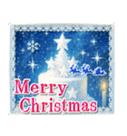 ☆光のクリスマス☆年末年始（個別スタンプ：1）