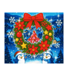 ☆光のクリスマス☆年末年始（個別スタンプ：2）