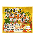 ☆光のクリスマス☆年末年始（個別スタンプ：23）