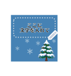 お正月から年末まで使える大人の花スタンプ（個別スタンプ：24）