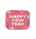 北欧風シンプル大人の年末年始【再版】（個別スタンプ：3）