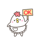 にわとりママの気づかい（個別スタンプ：33）