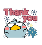 ハシビロコウ de あーる★北欧風 吹き出し（個別スタンプ：5）