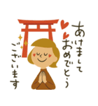 mottoのレトロレディ♡冬（個別スタンプ：31）