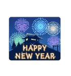 動く♪毎年使える新年のご挨拶（個別スタンプ：4）
