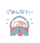 【冬】サメ！着ぐるみ動物2（個別スタンプ：28）