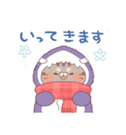 【冬】サメ！着ぐるみ動物3（個別スタンプ：17）