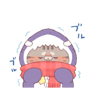 【冬】サメ！着ぐるみ動物3（個別スタンプ：21）