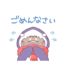 【冬】サメ！着ぐるみ動物3（個別スタンプ：28）