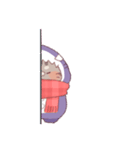 【冬】サメ！着ぐるみ動物3（個別スタンプ：39）