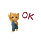 踊る！タマにゃん（個別スタンプ：3）