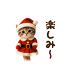 踊る！にゃんタクロース（個別スタンプ：20）