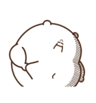 デブくま（かまっておデブ）（個別スタンプ：2）