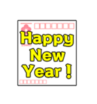 飛び出す！毎年使える年賀状スタンプ(再販)（個別スタンプ：6）