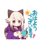 シャム猫少年9（個別スタンプ：9）