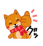 柴犬「ムサシ」59 お正月 再版（個別スタンプ：26）