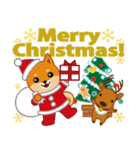 柴犬「ムサシ」59 お正月 再版（個別スタンプ：35）