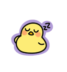 カラフル！動くひよこスタンプ（個別スタンプ：6）