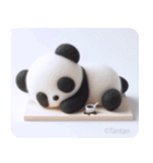 うつパンダ ネガティブ感情 なんかしんどい（個別スタンプ：11）