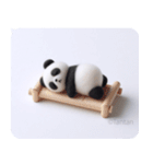 うつパンダ ネガティブ感情 なんかしんどい（個別スタンプ：13）