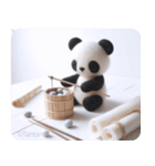 うつパンダ ネガティブ感情 なんかしんどい（個別スタンプ：15）