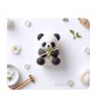 うつパンダ ネガティブ感情 なんかしんどい（個別スタンプ：23）