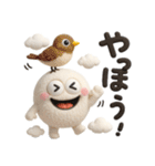 雪の妖精♡白くてまんまる可愛い（個別スタンプ：11）