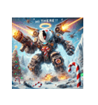 最強ホワイトベア-ドロイド（個別スタンプ：2）