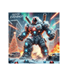 最強ホワイトベア-ドロイド（個別スタンプ：3）