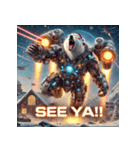 最強ホワイトベア-ドロイド（個別スタンプ：5）