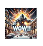 最強ホワイトベア-ドロイド（個別スタンプ：8）