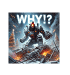 最強ホワイトベア-ドロイド（個別スタンプ：9）