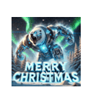 最強ホワイトベア-ドロイド（個別スタンプ：11）