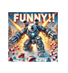 最強ホワイトベア-ドロイド（個別スタンプ：13）