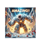 最強ホワイトベア-ドロイド（個別スタンプ：15）