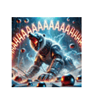 最強ホワイトベア-ドロイド（個別スタンプ：18）