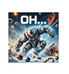 最強ホワイトベア-ドロイド（個別スタンプ：21）