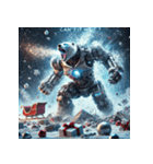 最強ホワイトベア-ドロイド（個別スタンプ：25）